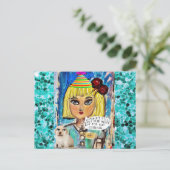 Carte postale (Debout devant)