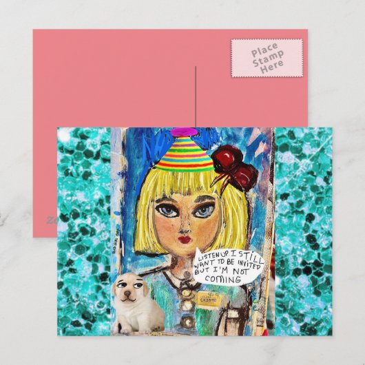 Carte postale (Devant / Derrière)