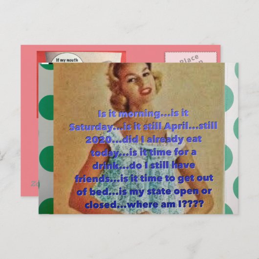 Carte postale (Devant / Derrière)