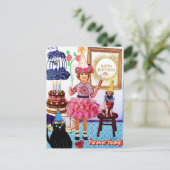 CARTE POSTALE (Debout devant)