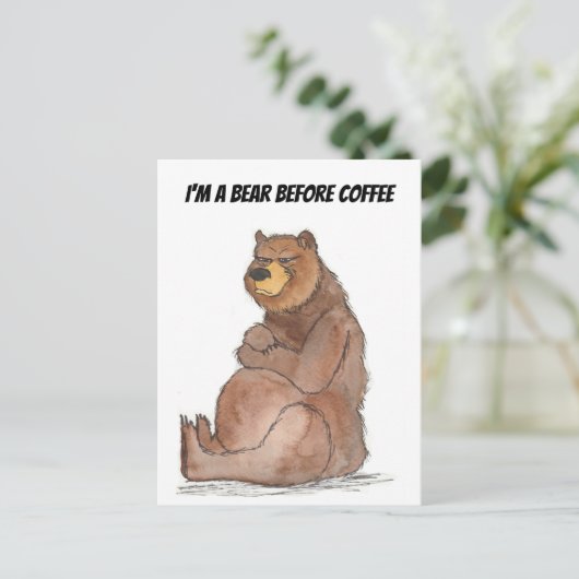 Carte postale (Debout devant)