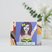 Carte postale (Debout devant)