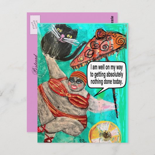 CARTE POSTALE (Devant / Derrière)