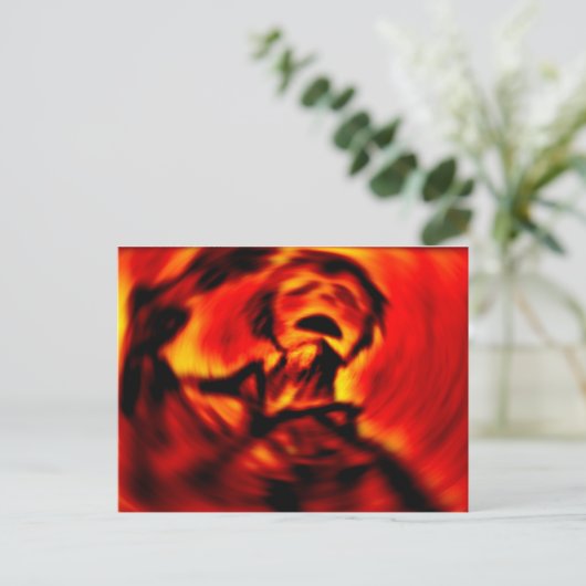 Carte postale (Debout devant)