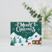 Carte postale (Debout devant)