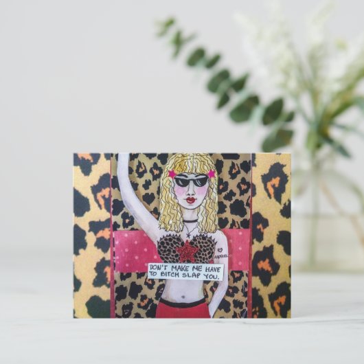 CARTE POSTALE (Debout devant)