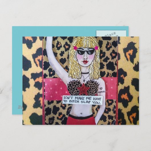 CARTE POSTALE (Devant / Derrière)