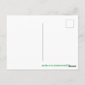 Carte postale (Dos)