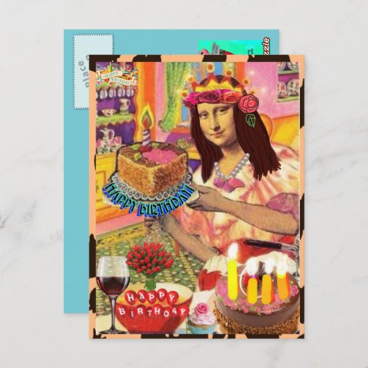 CARTE POSTALE (Devant / Derrière)