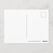 Carte postale (Dos)