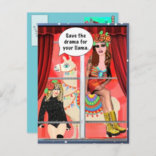 CARTE POSTALE (Devant / Derrière)