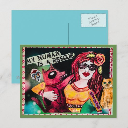 Carte postale (Devant / Derrière)