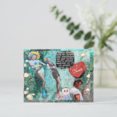 Carte postale (Debout devant)