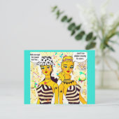 Carte postale (Debout devant)