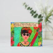 Carte postale (Debout devant)