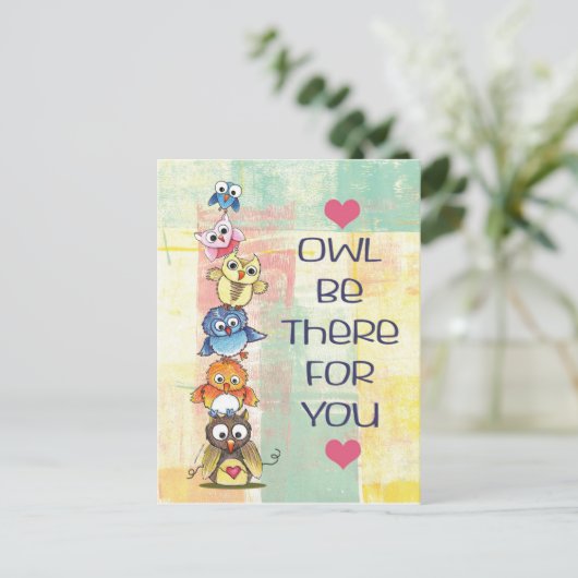 Carte postale (Debout devant)