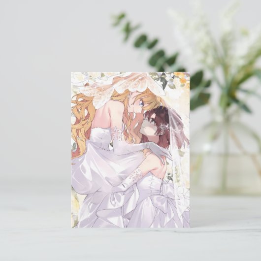 Carte postale (Debout devant)