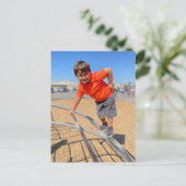 Carte postale (Debout devant)