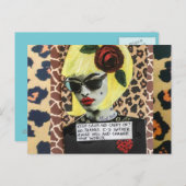 CARTE POSTALE (Devant / Derrière)