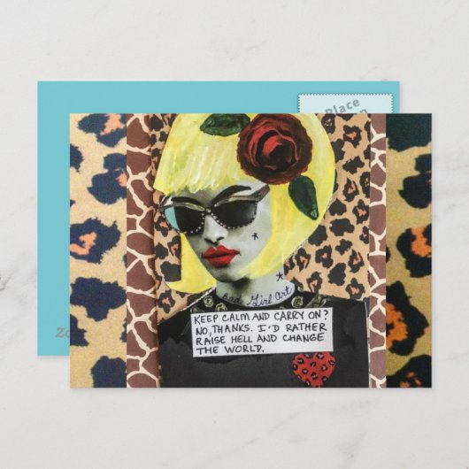 CARTE POSTALE (Devant / Derrière)