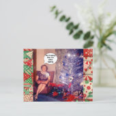 CARTE POSTALE- (Debout devant)