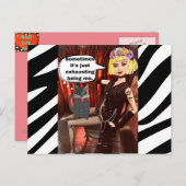 CARTE POSTALE (Devant / Derrière)