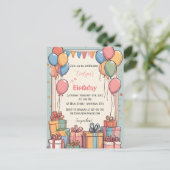 Carte postale (Debout devant)