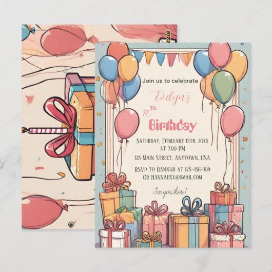 Carte postale (Devant / Derrière)