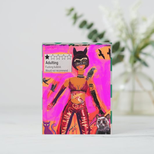 CARTE POSTALE (Debout devant)