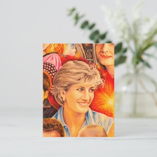 Carte postale (Debout devant)