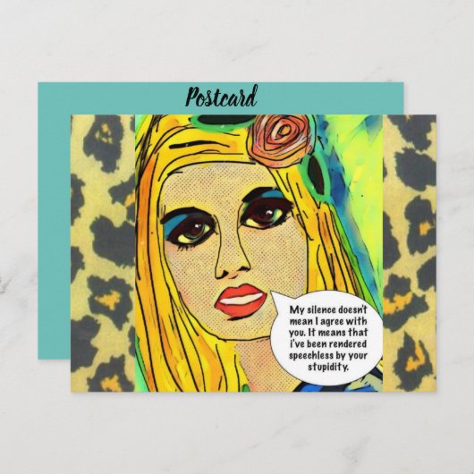 Carte postale (Devant / Derrière)