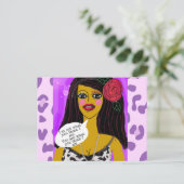 Carte postale (Debout devant)