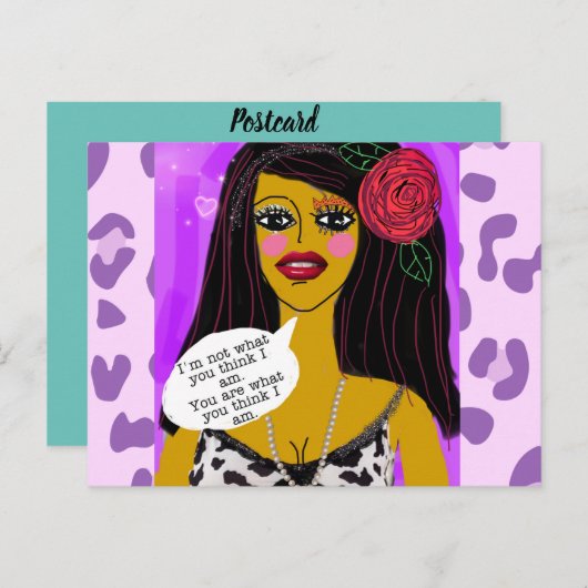 Carte postale (Devant / Derrière)