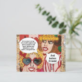 CARTE POSTALE (Debout devant)