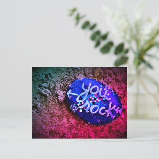 Carte postale (Debout devant)