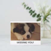 Carte postale (Debout devant)