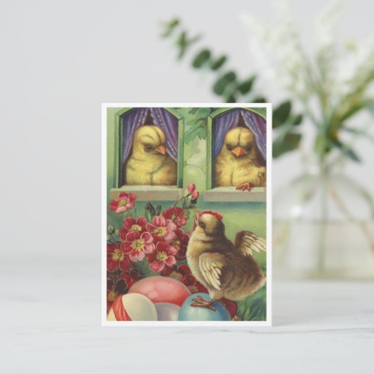 Carte postale (Debout devant)