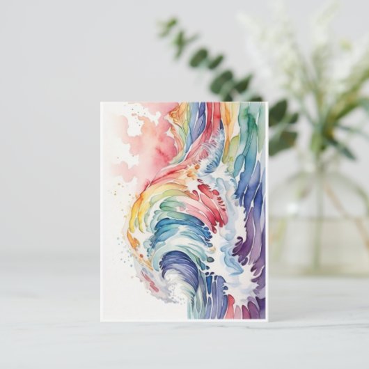 Carte postale (Debout devant)