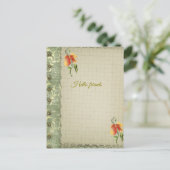 Carte postale (Debout devant)