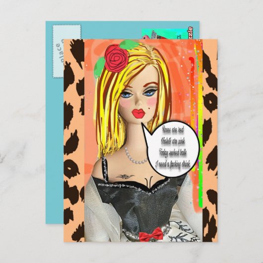 CARTE POSTALE (Devant / Derrière)