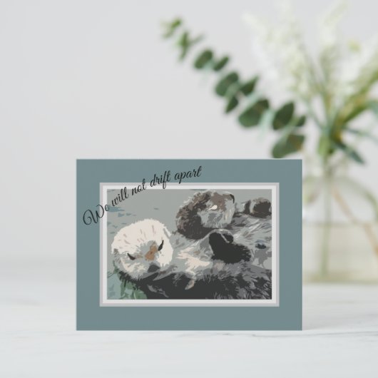 Carte postale (Debout devant)