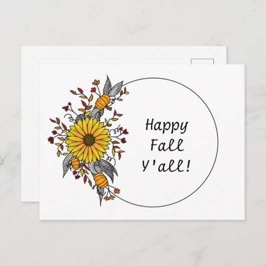 Carte postale (Devant / Derrière)