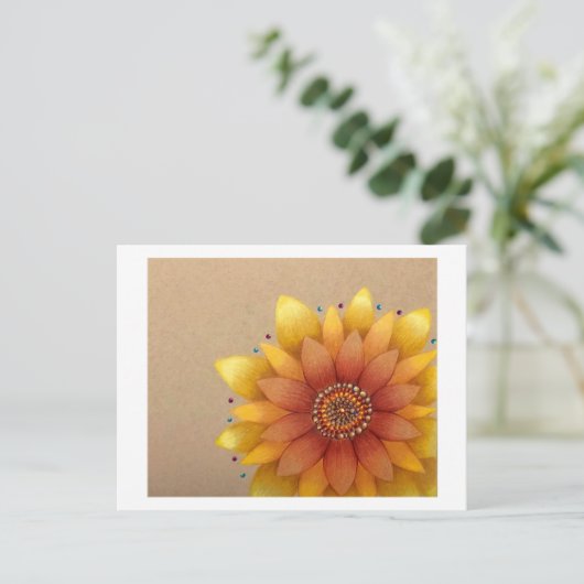 Carte postale (Debout devant)