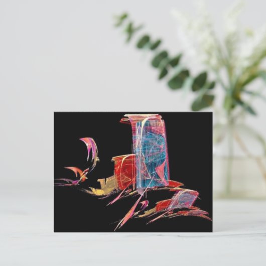 Carte postale (Debout devant)