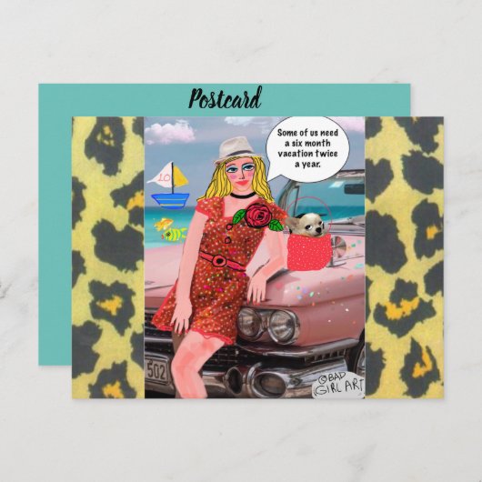 Carte postale (Devant / Derrière)