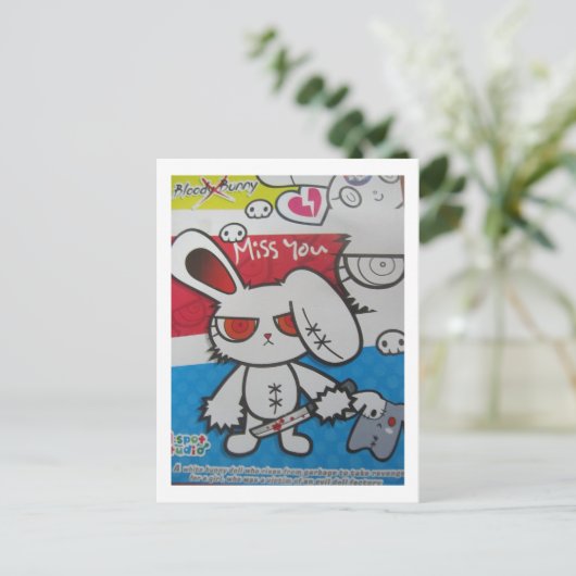 Carte postale (Debout devant)