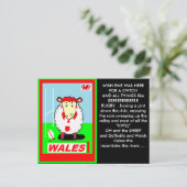 carte postale (Debout devant)