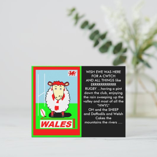 carte postale (Debout devant)