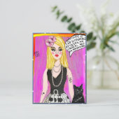 CARTE POSTALE (Debout devant)