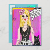 CARTE POSTALE (Devant / Derrière)